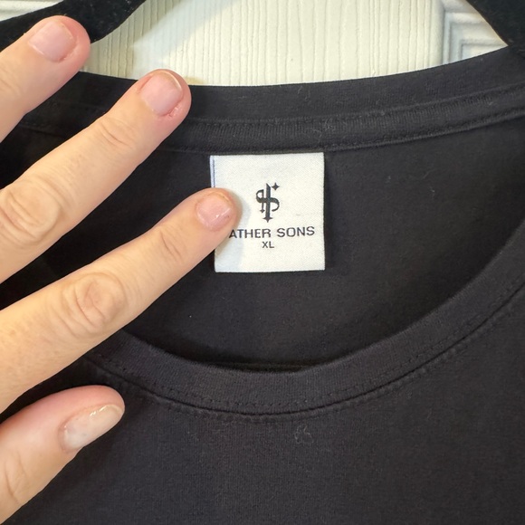 Like new Men's father sons Black T-Shirt sz xL - Picture 3 of 4